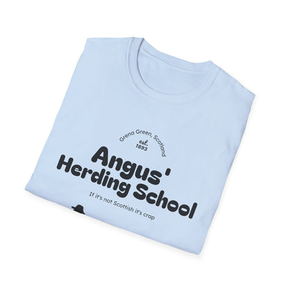 Border Collie - Angus' Herding School T-Shirt - Borderline Apparel