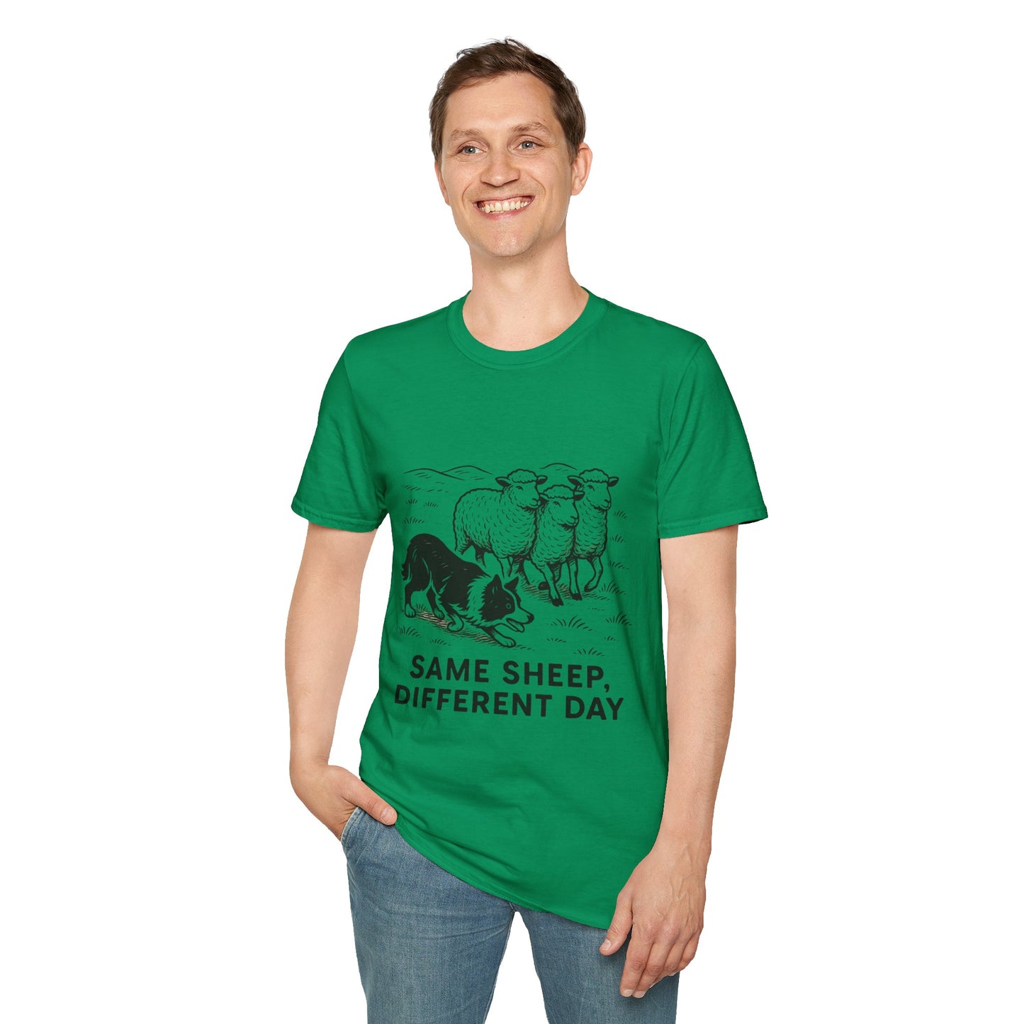 Border Collie Tee - Same Sheep - Borderline Apparel