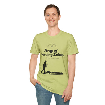 Border Collie - Angus' Herding School T-Shirt - Borderline Apparel