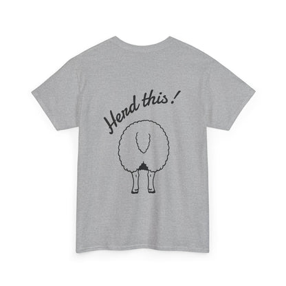 Border Collie T-Shirt - Herd This- Borderline Apparel