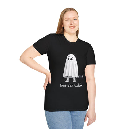Border Collie T-Shirt - Halloween "Boo-der" Collie - Borderline Apparel