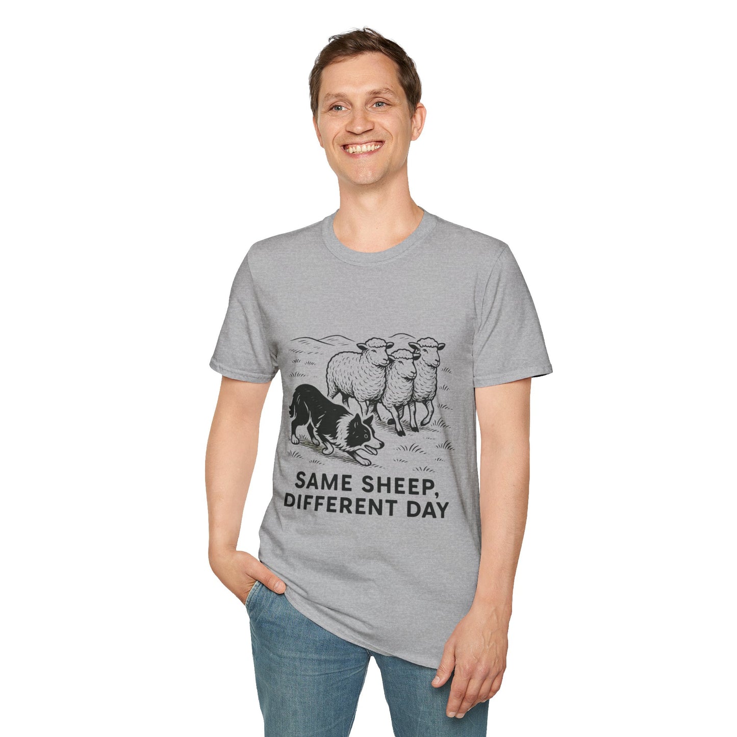 Border Collie Tee - Same Sheep - Borderline Apparel