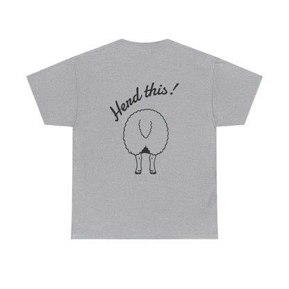 Border Collie T-Shirt - Herd This- Borderline Apparel