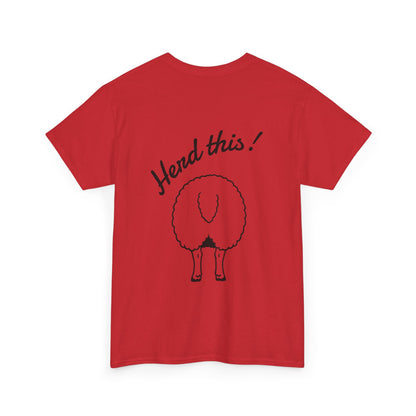 Border Collie T-Shirt - Herd This- Borderline Apparel