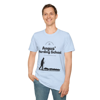 Border Collie - Angus' Herding School T-Shirt - Borderline Apparel