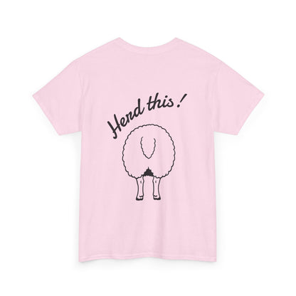 Border Collie T-Shirt - Herd This- Borderline Apparel