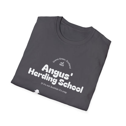 Border Collie - Angus' Herding School T-Shirt - Borderline Apparel
