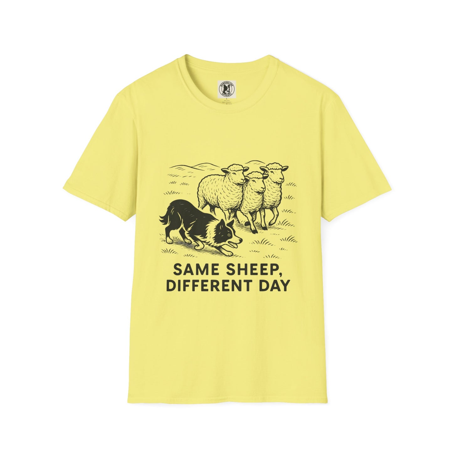 Border Collie Tee - Same Sheep - Borderline Apparel