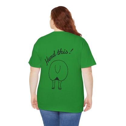 Border Collie T-Shirt - Herd This- Borderline Apparel