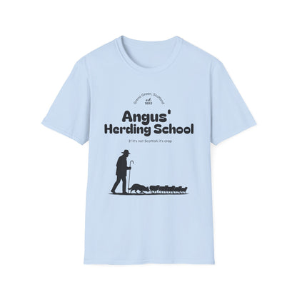 Border Collie - Angus' Herding School T-Shirt - Borderline Apparel