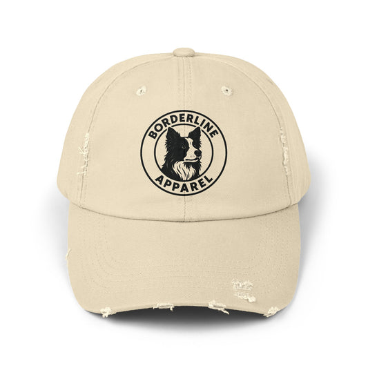 Border Collie - Distressed Cap - Borderline Apparel