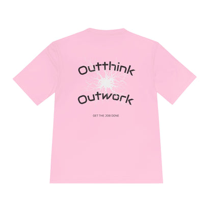 Border Collie - Outwork Moisture Wicking Tee - Borderline Apparel
