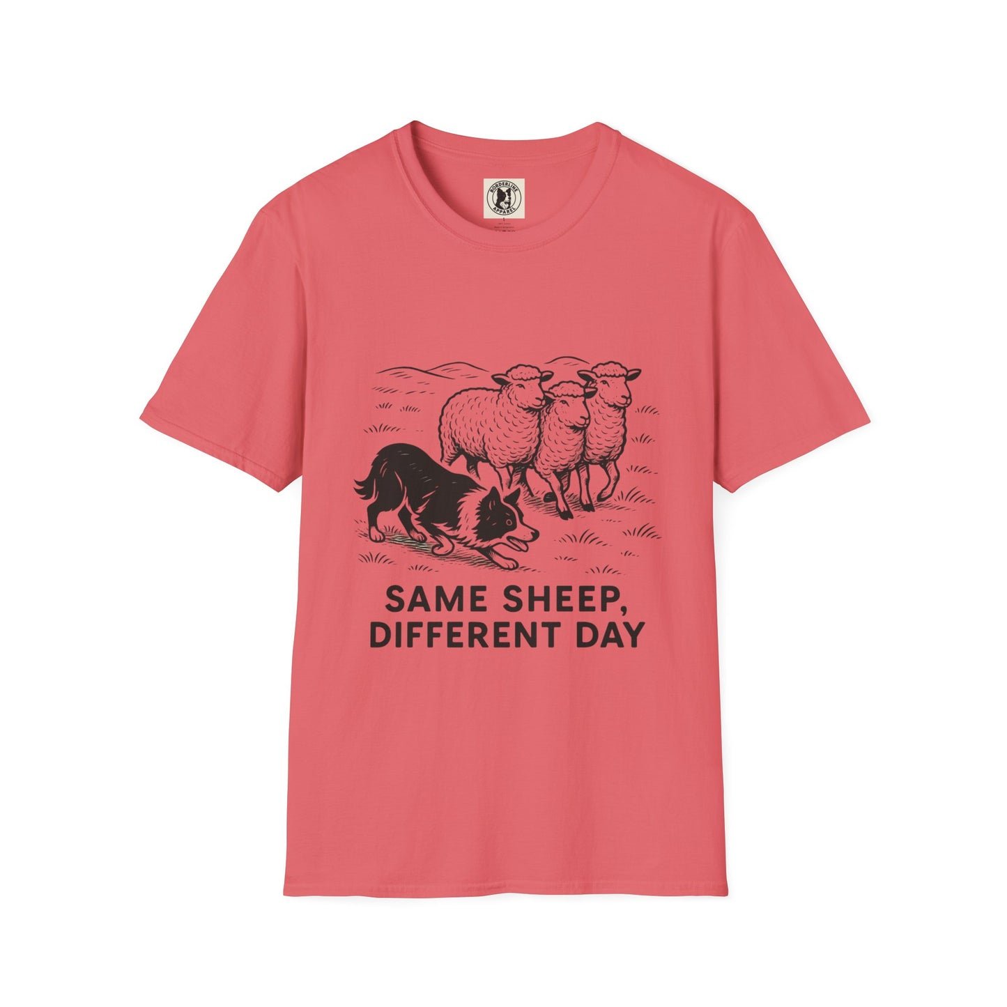 Border Collie Tee - Same Sheep - Borderline Apparel