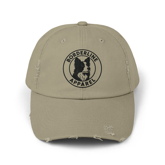 Border Collie - Distressed Cap - Borderline Apparel