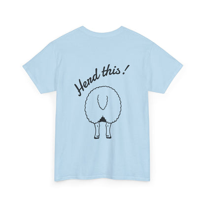 Border Collie T-Shirt - Herd This- Borderline Apparel