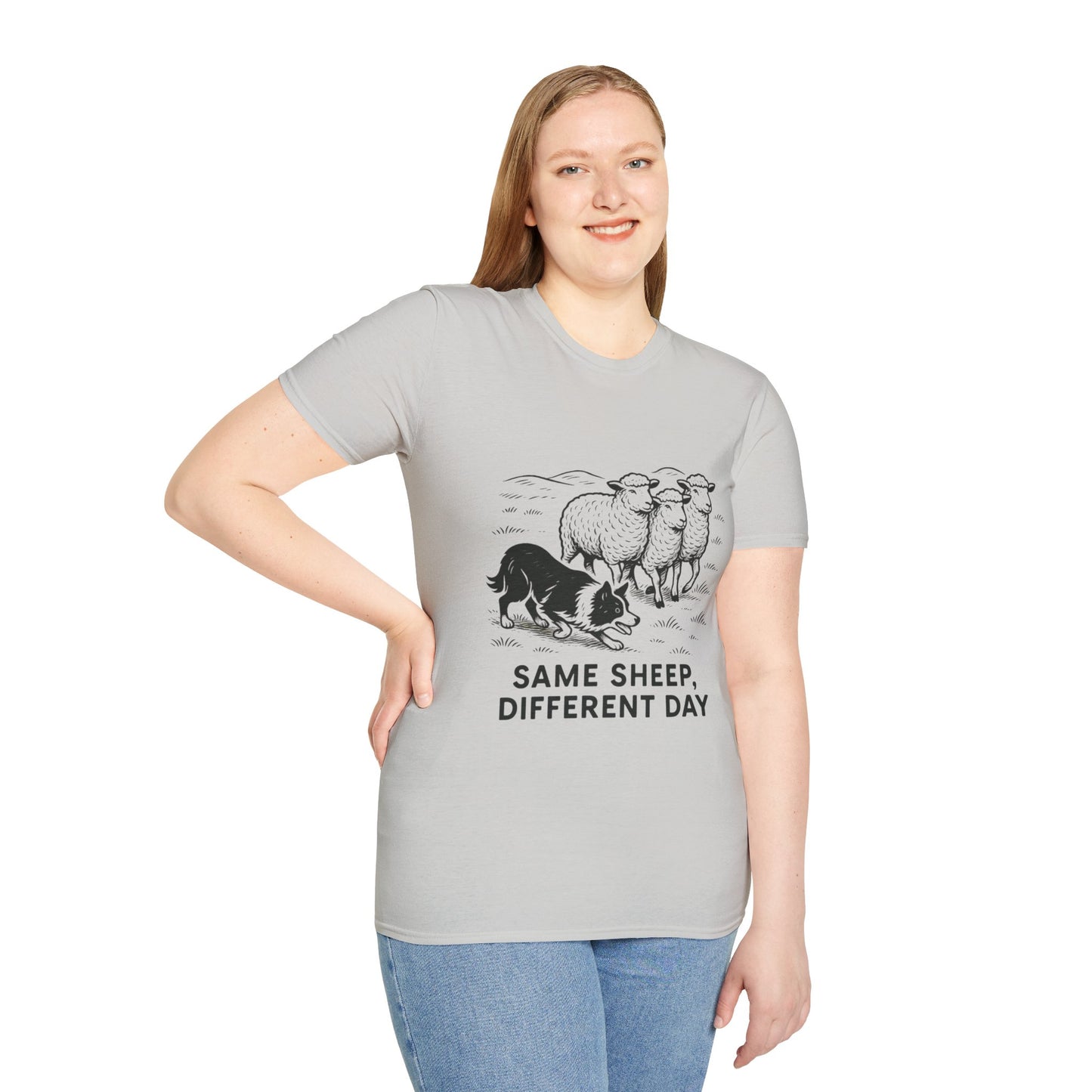 Border Collie Tee - Same Sheep - Borderline Apparel