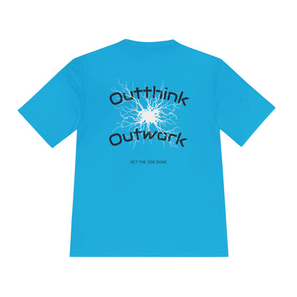 Border Collie - Outwork Moisture Wicking Tee - Borderline Apparel