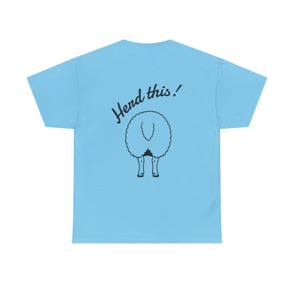 Border Collie T-Shirt - Herd This- Borderline Apparel